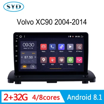 

RAM2G Car radio for Volvo XC90 2004-2008 GPS navi 2009 2010-2014 Multimedia stereo System Android 8.1 Support WIFI AM Video USB