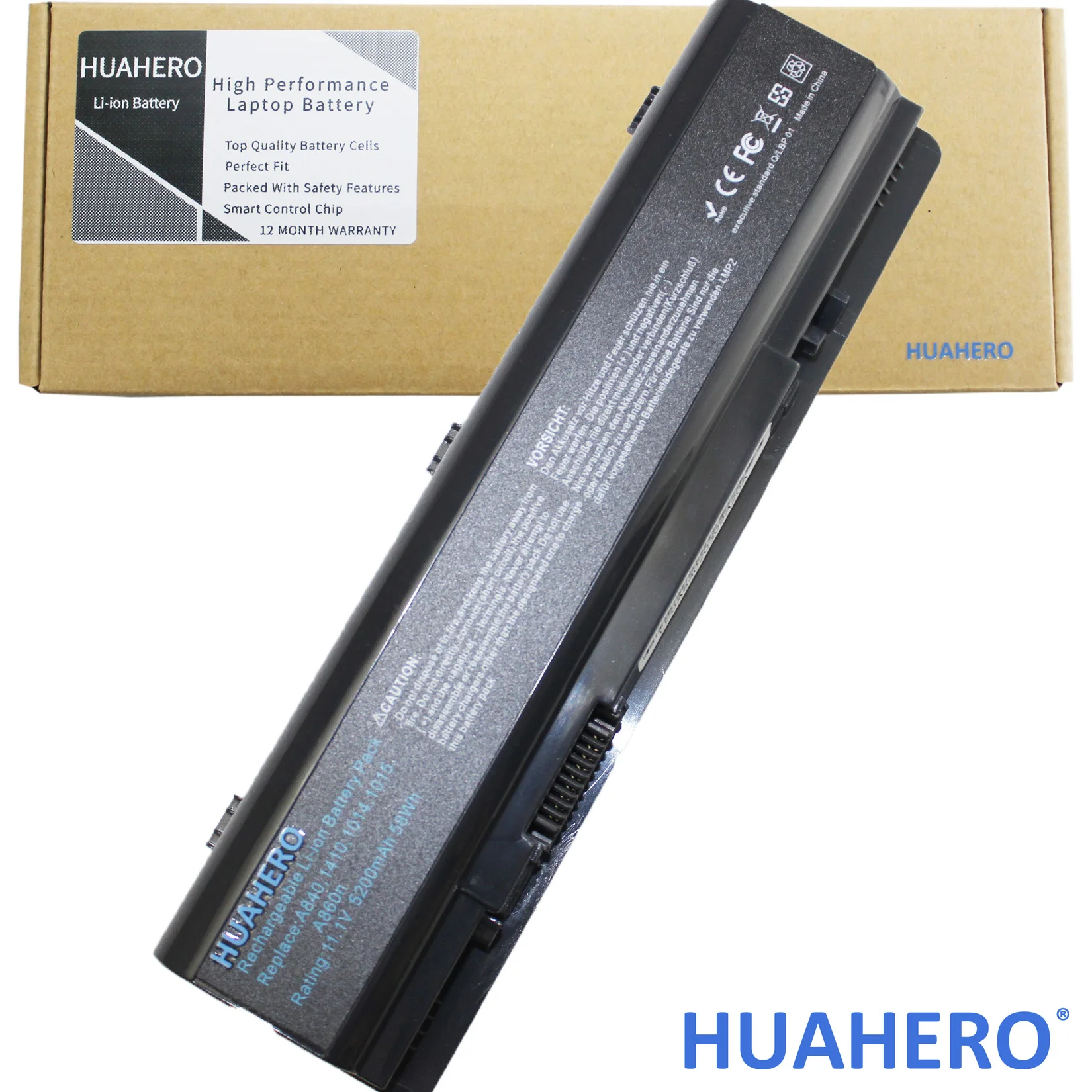 Аккумулятор HUAHERO F286H для ноутбука Dell Vostro 1014 1014n 1015 1015n A840 A860 A860n F287H 312-0818 451-10673 1088 1088n |