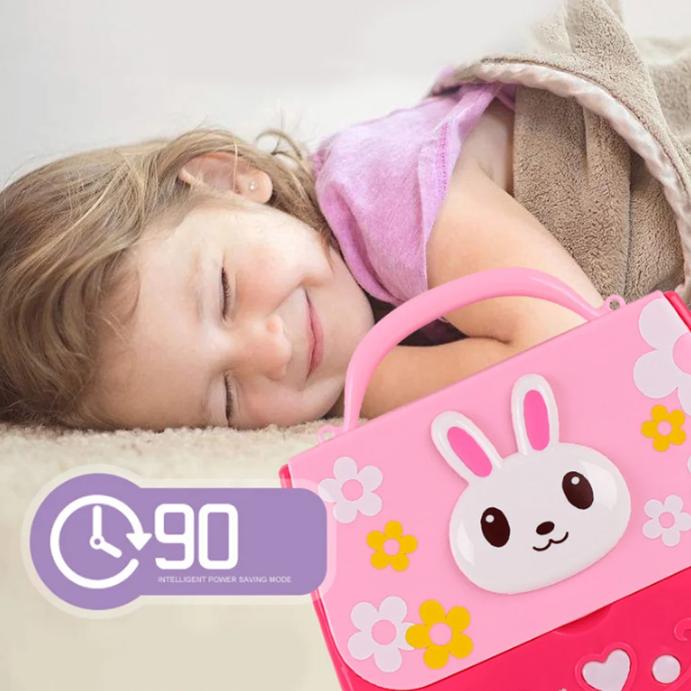 Cartoon Children's Puzzle Early Education Multi-function Music Backpack with Microphone Mini Lights Karaoke Microphone Toy