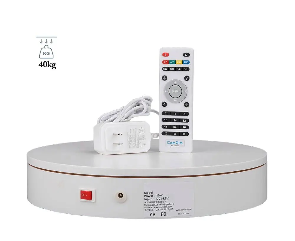 Remote Control Electric Rotating Turntable Display Stand Lazy Susan Base Automatic Rotary Revolving Exhibition Platform (6)