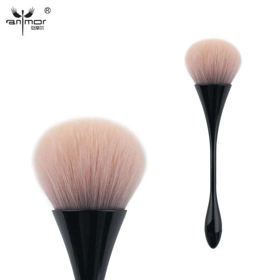 Anmor 1pcs Pretty Kabuki Makeup Brush Extremely Soft Brushes For Blush Brush Powder Products Professional Make Up Tool