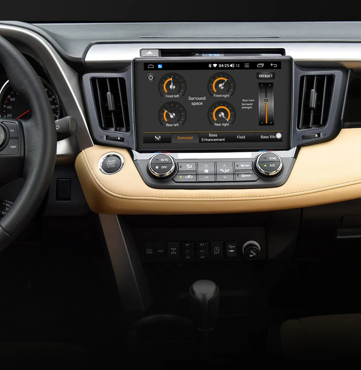 Discount Joying 10.1" 1 Din TDA7851 Android Car Radio Player Multimedia GPS Navigation for Toyota RAV4 2012-2018 Audio Stereo Mirror Link 6