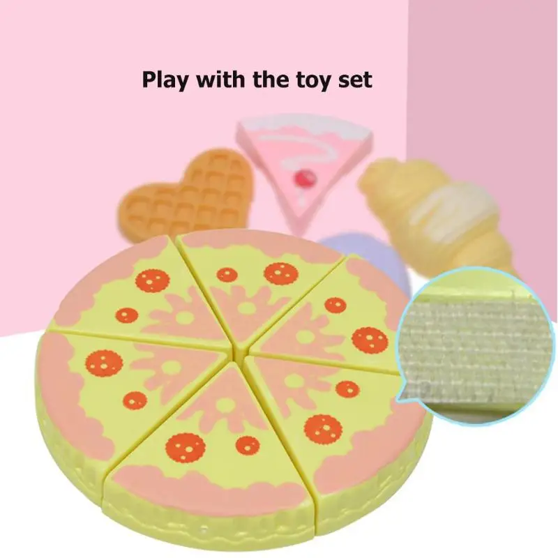 Для DIY торта на день рождения режущие игрушки кухня еда Фрукты ролевые игры игрушка набор обучения Развивающие творческие подарки для детей