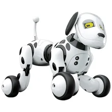 Умный говорящий радиоуправляемый робот собака милые животные Электронная игрушка питомец Детский интерактивный поет танец умный подарок на день рождения Led