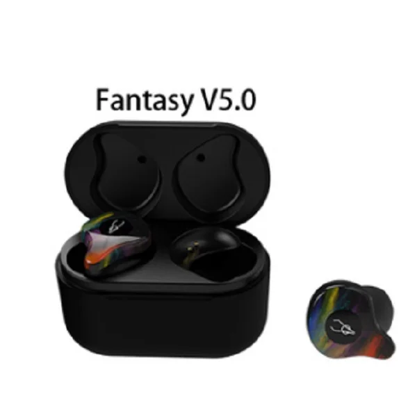 TWS Беспроводные Bluetooth 5,0 наушники Sabbat X12 Pro мини невидимые наушники беспроводные Hifi наушники стерео наушники для телефона - Цвет: Черный