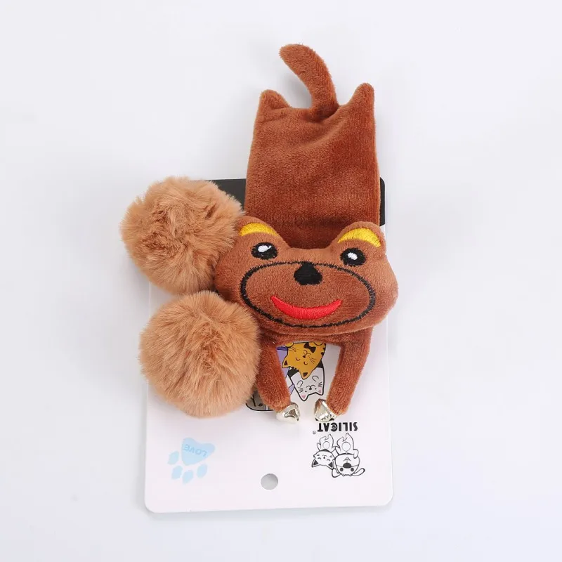 Игрушки для собак, игрушки для животных, кошачья мята, интерактивные жевательные игрушки для щенков, собак, кошек, зубов, погоня, обучение, игры с колокольчиком