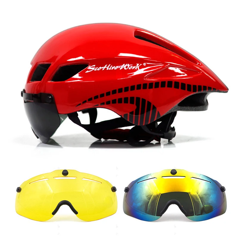 Велосипедный шлем TT aero Goggles шлем дорожный MTB велосипедный спортивный защитный шлем для верховой езды мужские гоночные велосипедные шлемы