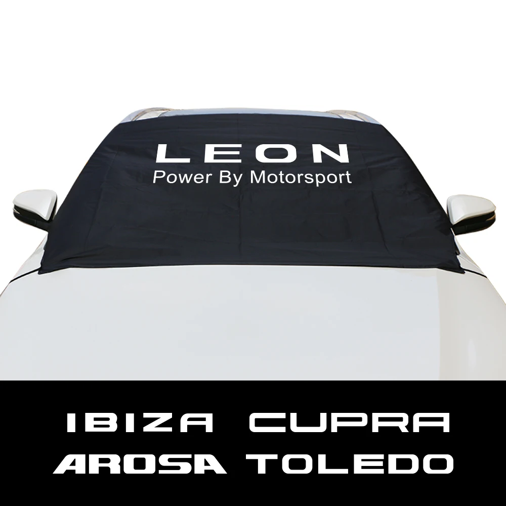 Автомобильные чехлы на лобовое стекло для Seat Ibiza 6I Leon Alhambra Altea Arona Arosa Ateca Cordoba Cupra Exeo