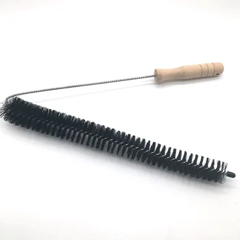 

black Foldable Long size Washing Machine Clothes Dryer Cleaning Brush Vent Trap Cleaner