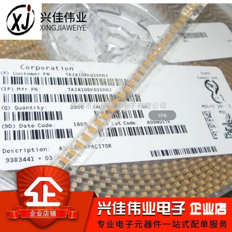 

Оригинальный Танталовый конденсатор 20 шт./16V10UF 106C A3216 A 1206 3,2*1,6 мм