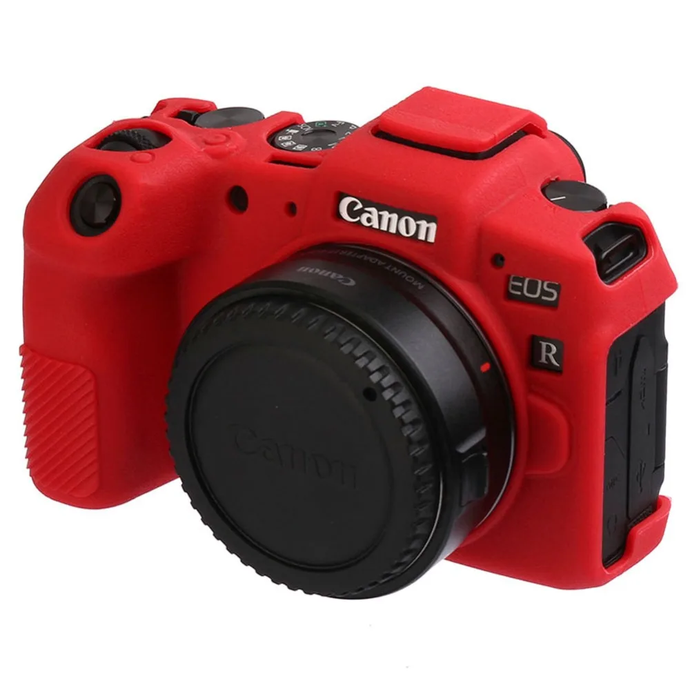 Мягкий силиконовый резиновый чехол для Canon EOS RP цифровая камера Личи Текстура поверхности защитный корпус протектор