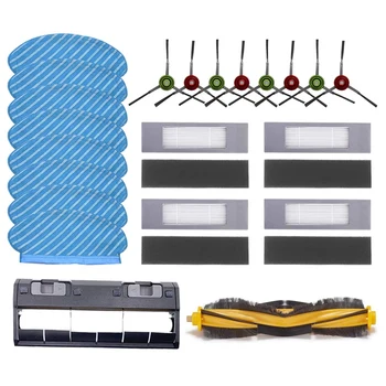 

HEPA Filter Main Brush for Ecovacs DEEBOT OZMO 950 920 Rags Cover Side Brushes ing Robot Vacuum Cleaner Parts