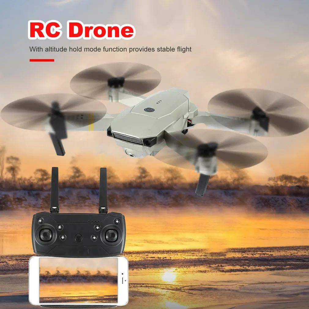 2,4 Ghz wifi FPV складной Радиоуправляемый Дрон с 720 P/1080 P HD камерой, удерживающий высоту, Безголовый режим, радиоуправляемая модель самолета RTF