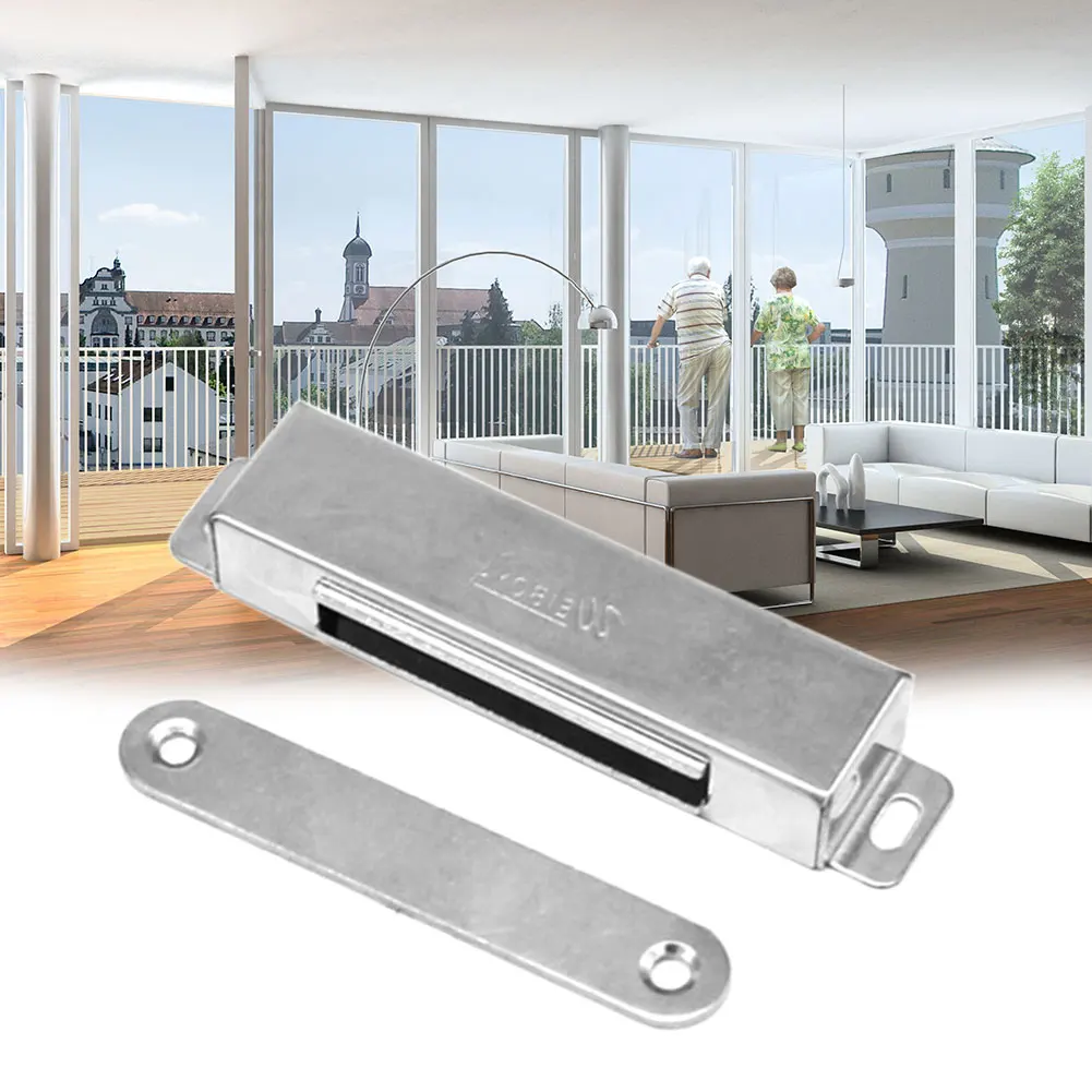 

Closet Home Drawer Cupboard Latch Stopper Closer Magnetic Door Catch Wardrobe 5kg Stainless Steel Kitchen Furniture Hardware