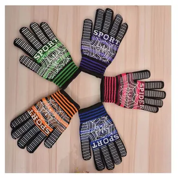 

10pcs-Spider anti-skid glue knitted gloves new cotton labor protection gloves sell well in 2020 Wholesale
