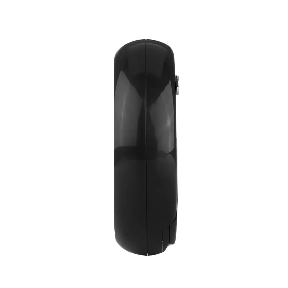 Digital Round LCD Indoor Backlight Touch Screen Hygrometer Time Temperature Humidity Clock Thermometer with Time Alarm