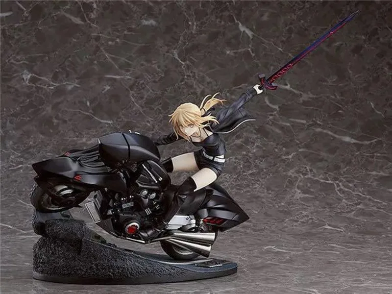 Аниме Fate Grand Order Saber Alter Altria Pendragon с мотоциклом 1/8 Масштаб Окрашенные ПВХ фигурка модель игрушки кукла подарок