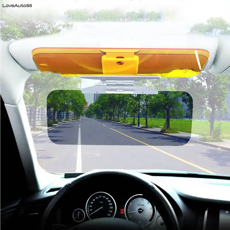 車のサンバイザー眩しいゴーグル駆動ミラーデイナイトビジョン太陽抗uvブロックバイザージープラングラーのためjl 18 19 サンバイザー Aliexpress