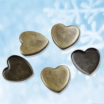 

Hot! Peach heart patch at 10 mm12mm14mm archaize with teeth& free shipping