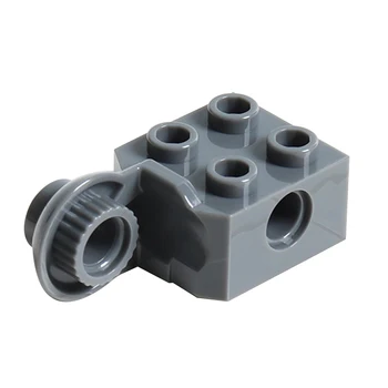 

10pcs/lot Building Block Toy diy moc Parts 2x2 Pin Holes and Rotation Joint Ball Half Building Blocks Educational Creative Toys