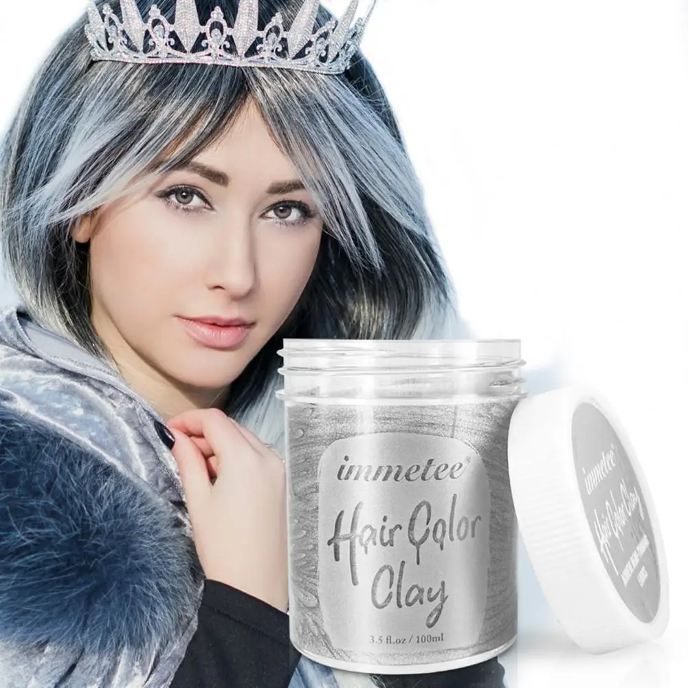 100ml Hair Wax DIY Dye Natural Styling Disposable Hair Color Wax for