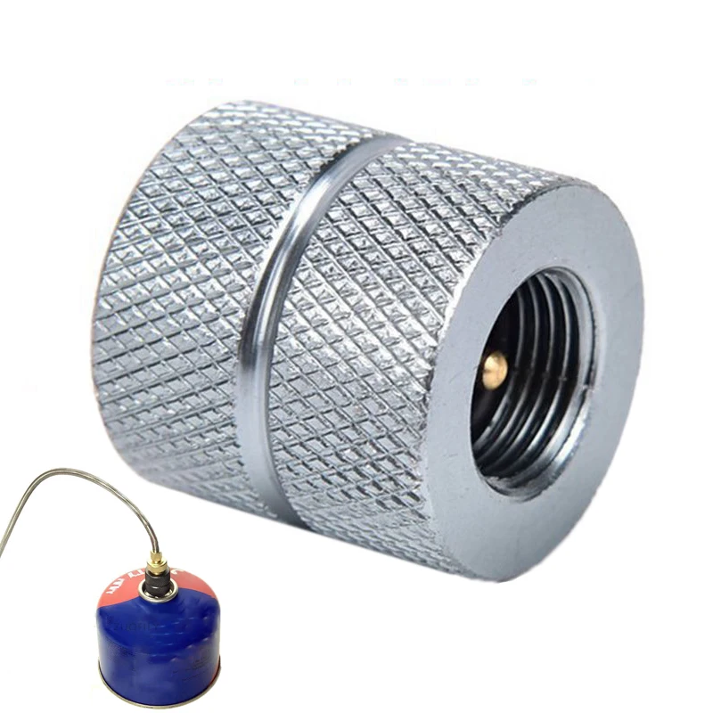 Outdoor Camping Butane Stove Gas Refill Adapter Cartridge Nozzle Bottle Type Screw Valve Canister Connector | Спорт и развлечения