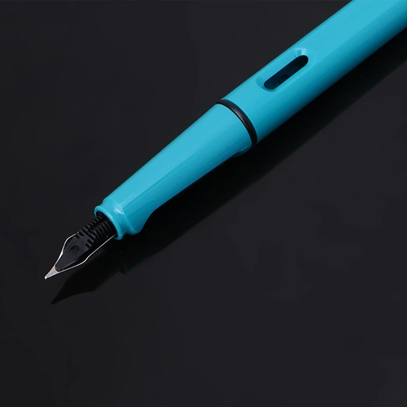 Jinhao 599 8 цветов 5 шт. чернильно-синий и 2 шт. средний тонкий перьевая ручка новинка L41E