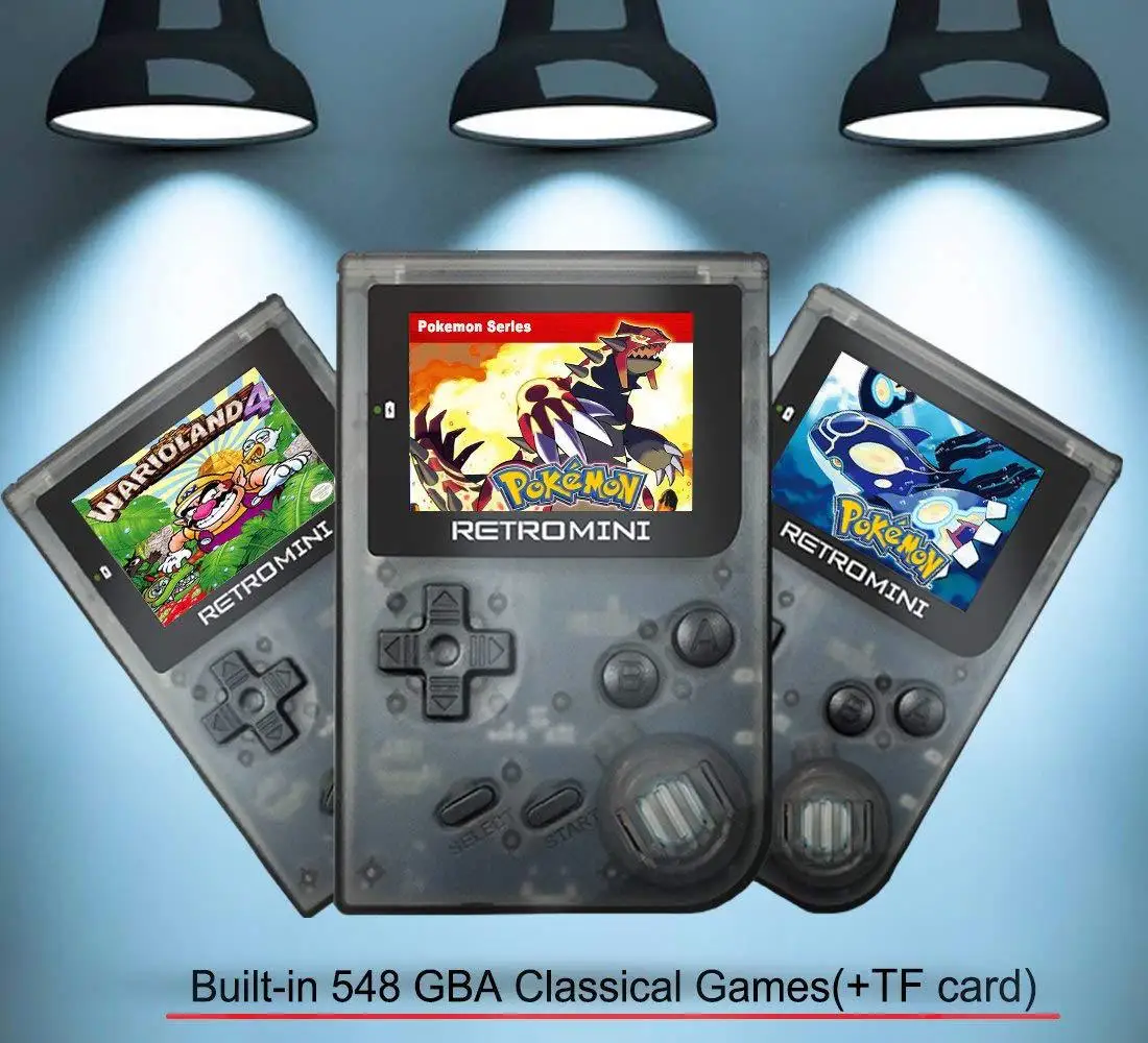 

Retro Mini Game Console Game Machine for Children Handheld Game Console Mini Game Console Transparent Game Console