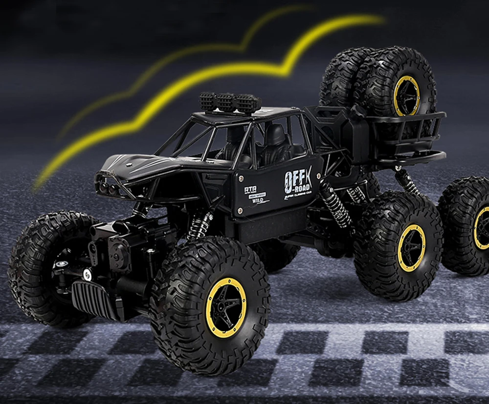 Paisible Rock Crawler 4WD 6WD Off Road RC Car Remote Control Toy Machine On Radio Control 4x4 Drive Car Toy For Boys Gilrs 5514