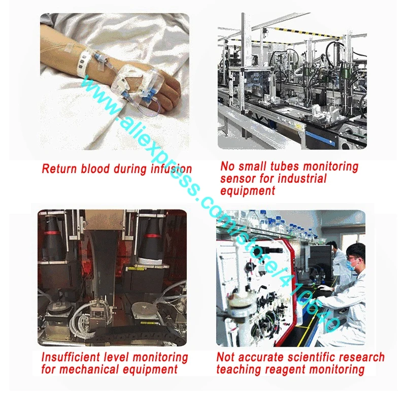 Contactless Infusion Alarm Liquid Level SenNon-Contact Infusion Alarm Liquid Level Sensor Small Tube Infusion Alarmer Sensor