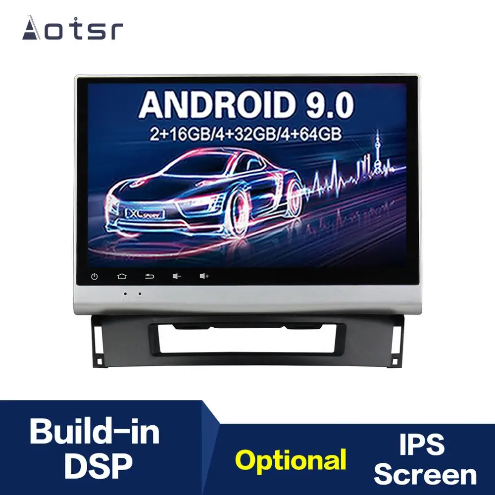 Автомобильный плеер Android 9 4 + 64 ГБ DSP IPS GPS навигация для Opel Astra J 2011 2014 головное