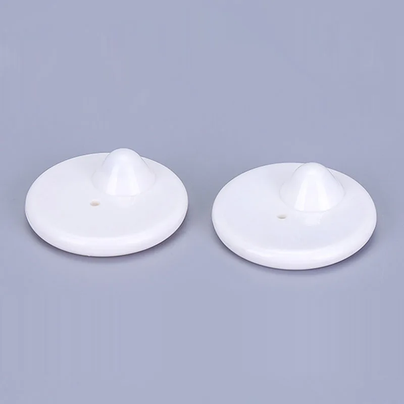 EAS RF hard tag 50mm 8.2mhz security clothes tag eccentric round hard 1000pcs