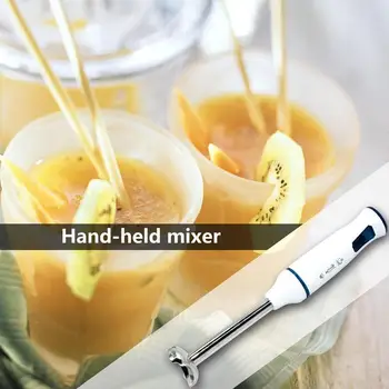 

1pcs Household Small Food Processor 3 In1 Cooking Stick Kitchen Chopper Vegetable Blender Blender Tool Fruit Egg Beater V5W8