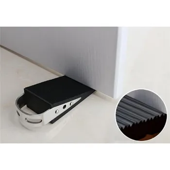 

Prevent Wind Door Wedge Shaped Rubber Doorstops Stop Stopper Doorstops Decorative Finger Protect Child Safety