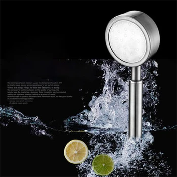 

Showerhead Chuveiro Round Stainless Steel Pressurized 2020 bathroom Shower head Shower Head Bath Bathroom Shower Head