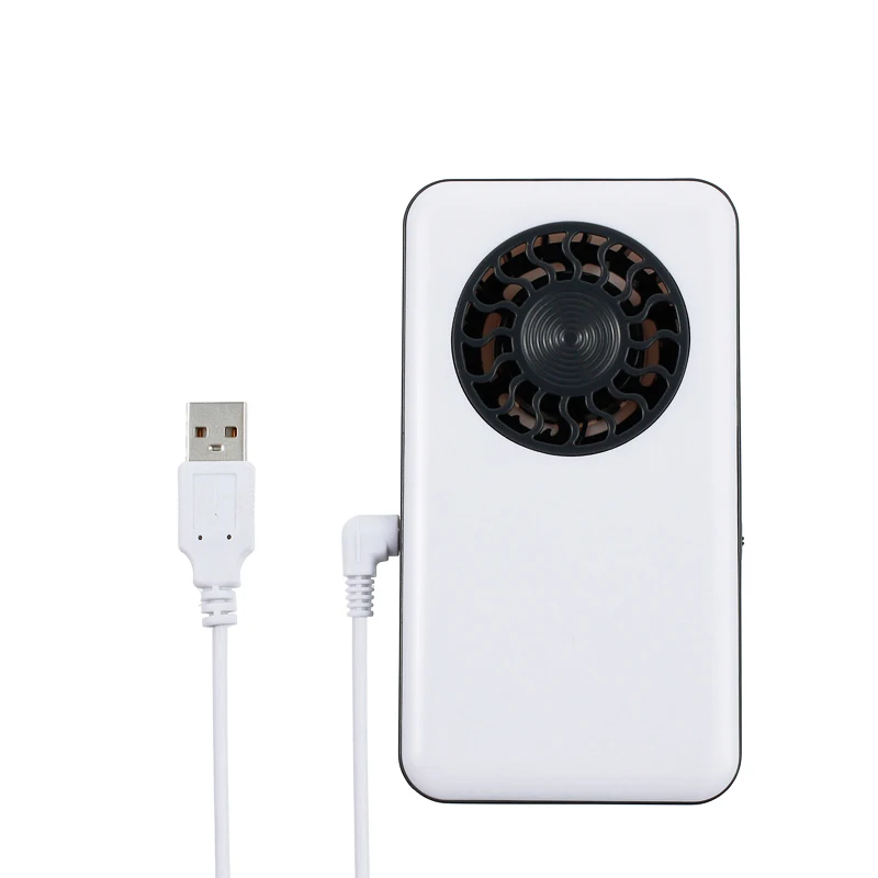 Прекрасный Простой Модный портативный USB мини Кондиционер-охладитель вентилятор с перезаряжаемой батареей низкий уровень шума ультра-тонкий внешний вид