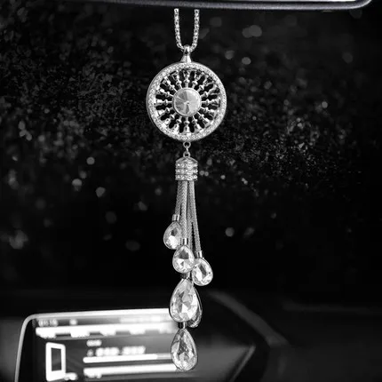 Стиль автомобильный ароматизатор кулон Ловец снов хрустальный кулон автомобильный подвесной орнамент водная капелька подвесное украшение wi