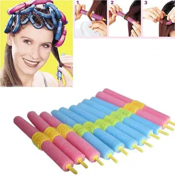 

12Pcs/Set Soft Foam Twist Curls Tool DIY Styling Hair Rollers Styling Design Tool
