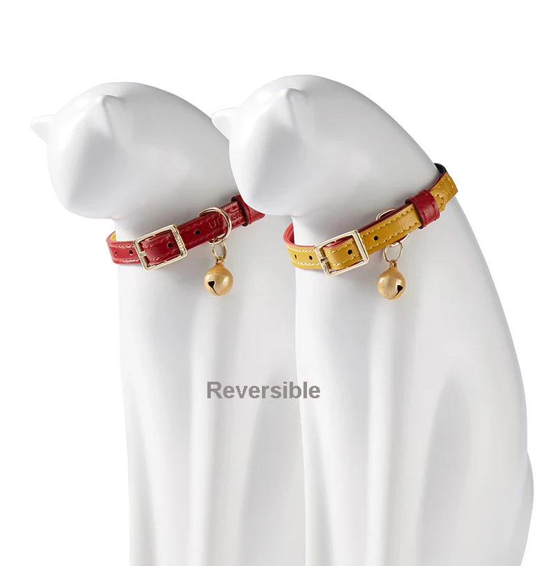 UFBemo персонализированный ошейник для кошек эластичный с колье колокольчиками из