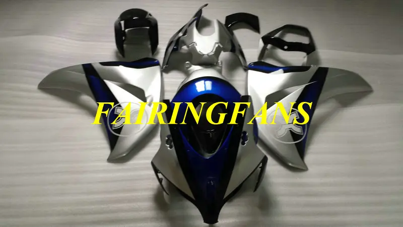 Injection Fairing kit for HONDA CBR1000RR 08 09 10 11 CBR 1000 RR CBR 1000RR 2008 2011 Silver blue Fairings bodywork+gifts HM25
