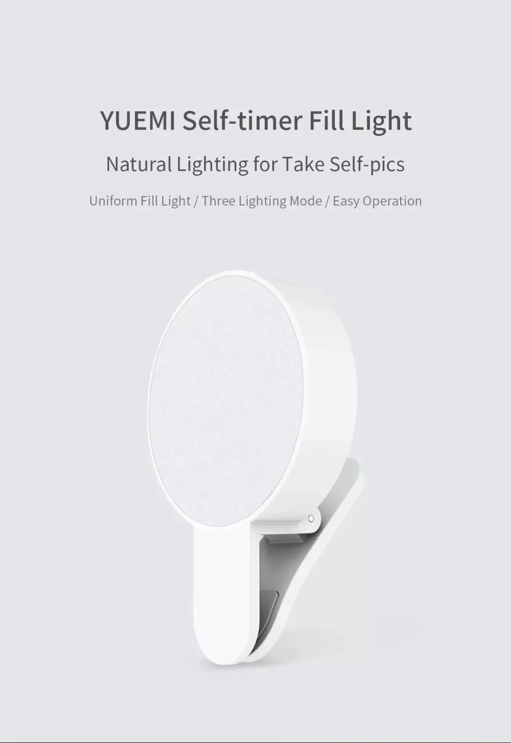 Xiaomi Mijia, интеллектуальное портативное зеркало для макияжа, настольный светодиодный светильник, портативный складной светильник, зеркало для общежития, Настольный