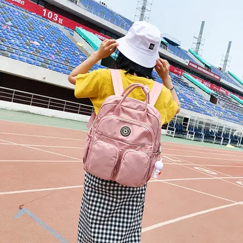 

Nylon Backpack Women Large Capacity Pockets School Bags for Teenage Girls Bagpack Trave Laptop Backpack Mochila Mujer Escolar