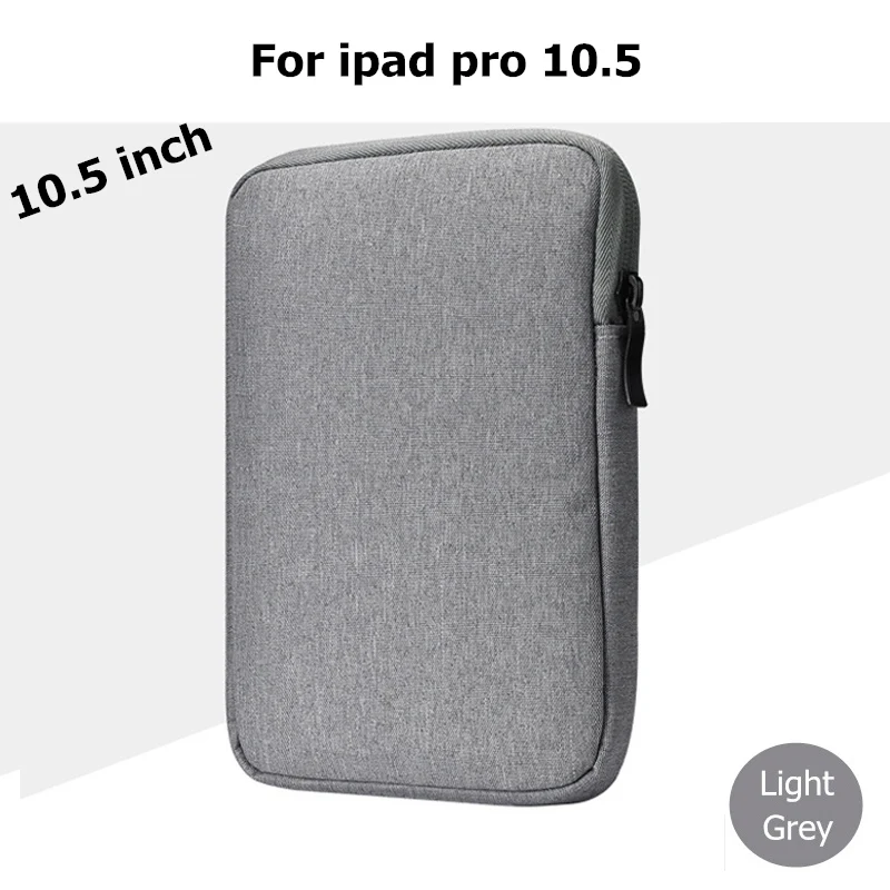 10.5 inch light grey Противоударный чехол для планшета 6 7,9 ''для чтения электронных книг для iPad Pro 10,5/Air 2 iPad воздуха 1/iPad Air 2/3/4/Pro 9,7/ iPad - Цвет: 10.5 inch light grey