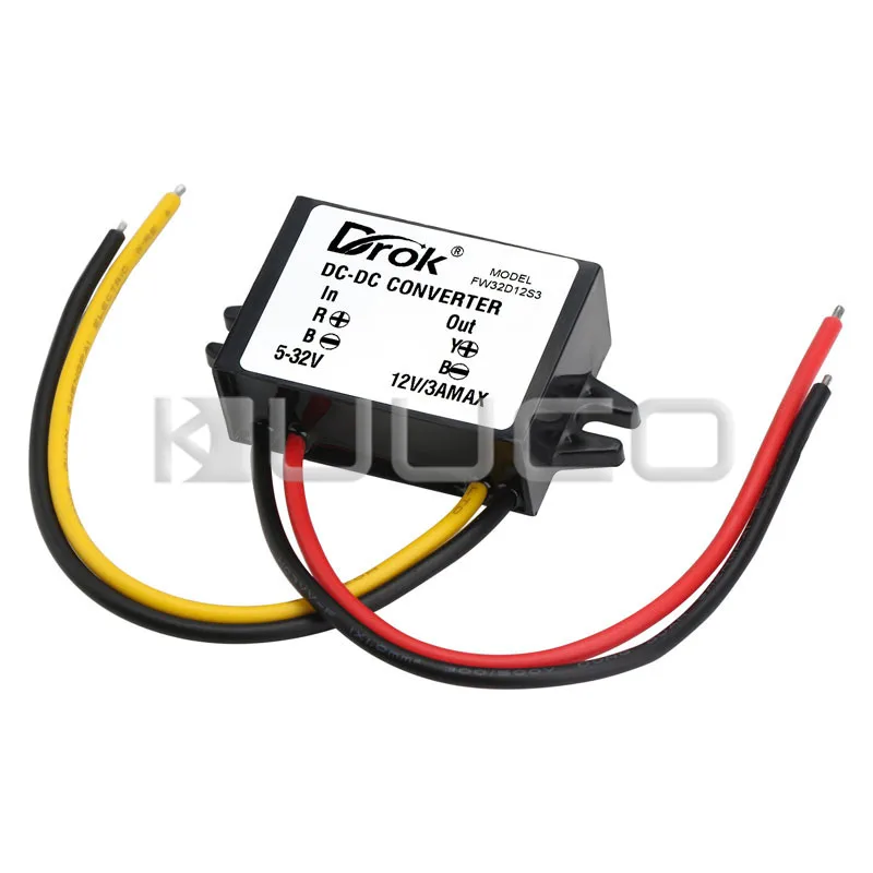 36W адаптер DC 5V~ 32V 12V 24 V-12 V 3A Buck повышающий Напряжение регулятор Питание модуль постоянного тока 12V Мощность конвертер/драйвер