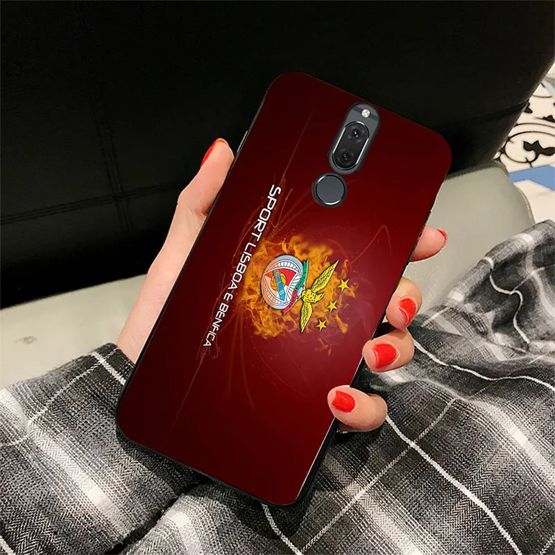 Чехол для телефона для Benfica FC чехол huawei P8 чехол P9 P10 P20 P30 Pro черный мягкий ТПУ DIY чехол для Honor 8 9 Honor 20 V10 Y5 Y6 Y9 Y7