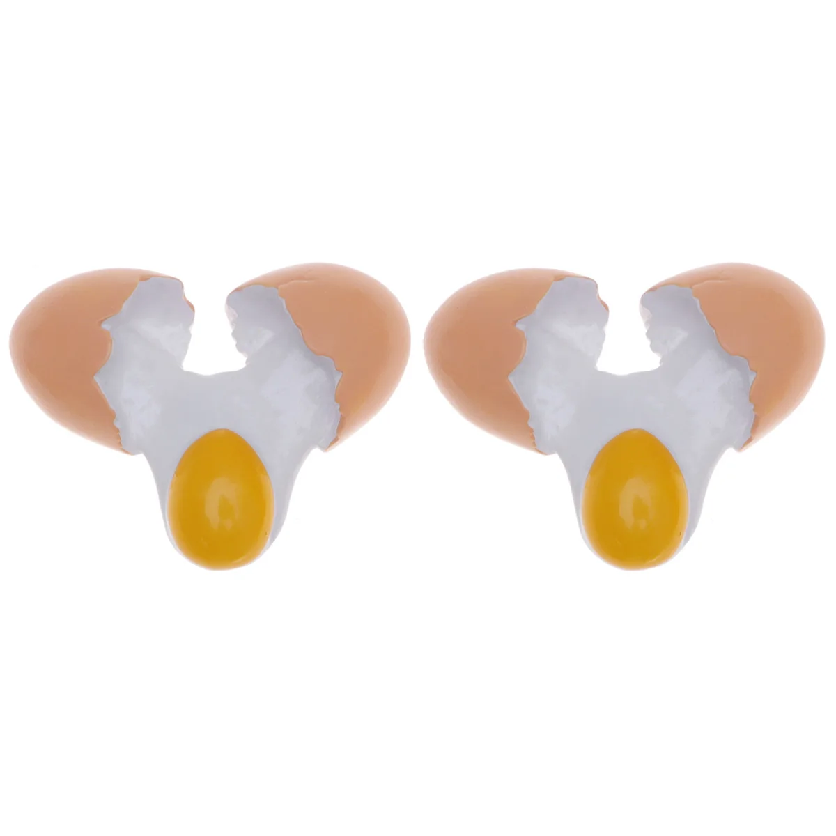 2 шт. имитация треснувшее яйцо магнит на холодильник смешная Смола Наклейка