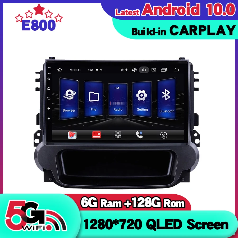 6GB Ram 128GB Rom 2Din Car Radio For Chevrolet Malibu 2012 2013 GPS NAVIGATION Android 10 Multimedia Player Autoradio Stereo | Автомобили