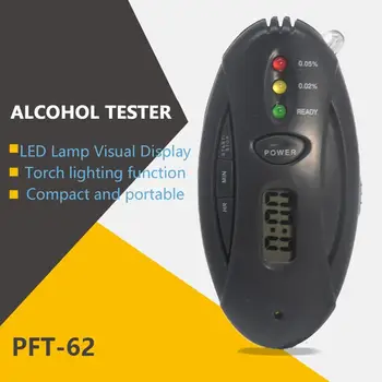 

2120 Portable Hand-Held Air Alcohol Tester Drunk Driving Special Breathable Digital Alcohol Detector