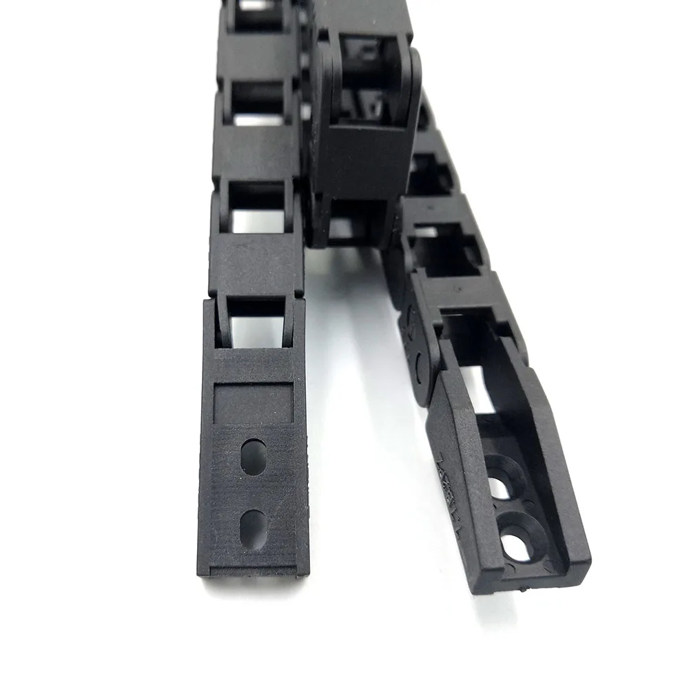 JFLO 7x7mm 1 Meter Drag Chain Cable Wire Carrier With End Connectors For 3D Printer Parts Plastic Transmission Hot