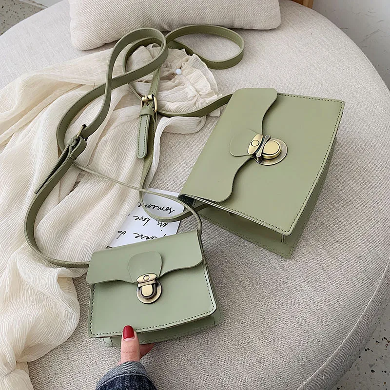 

Summer France Non-mainstream Bag Women's 2020 New Style Korean-style Versatile Shoulder Fashion Simple Textured Square Sling Bag